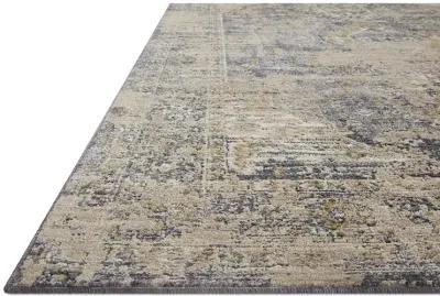 Indra INA03 Charcoal/Natural 11'6" x 15'6" Rug