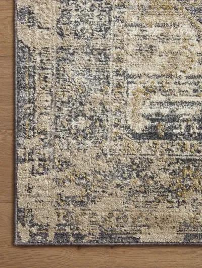 Indra INA03 Charcoal/Natural 11'6" x 15'6" Rug