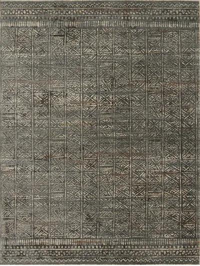 Javari JV06 Charcoal/Silver 5'3" x 7'4" Rug