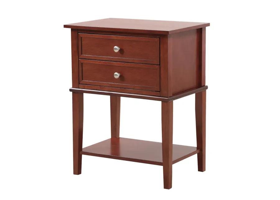 Newton 2-Drawer Nightstand (28 in. H x 16 in. W x 22 in. D)