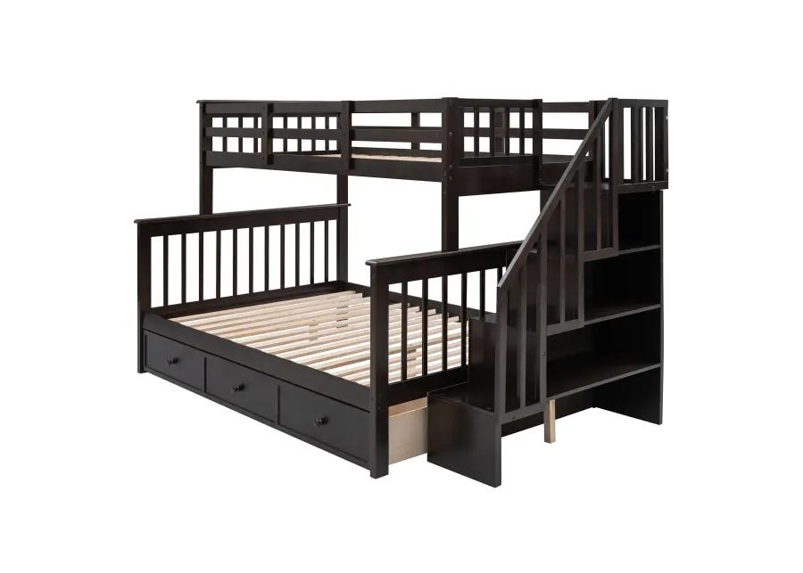 Merax Bunk Bed with Drawers