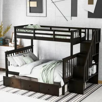 Merax Bunk Bed with Drawers