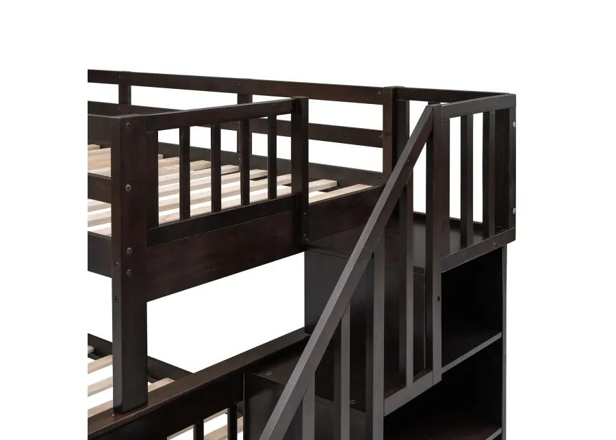 Merax Bunk Bed with Drawers