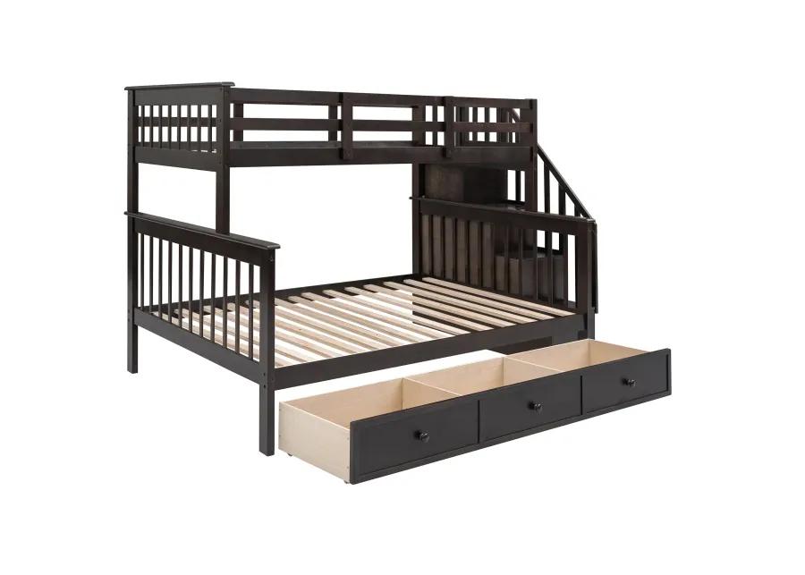 Merax Bunk Bed with Drawers