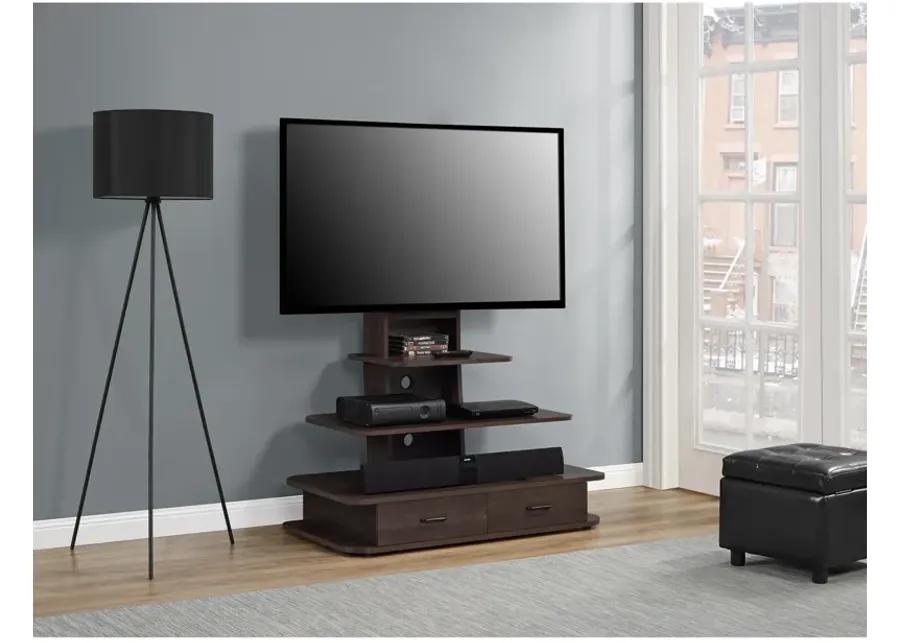 Galaxy TV Stand with Mount and Drawers for TVs up to 70"