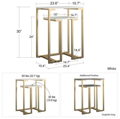 Camila Nesting Tables/Laptop Desk