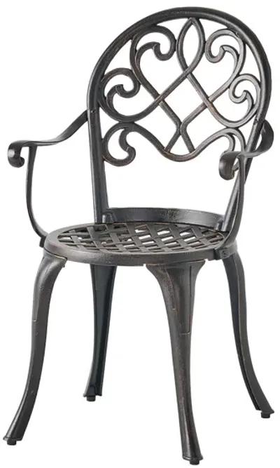 Outdoor Bistro Set with Ice Bucket for Entertaining