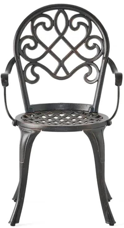 Outdoor Bistro Set with Ice Bucket for Entertaining