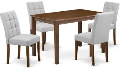 5 Piece Dining Set consists A Modern Table