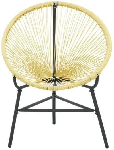 vidaXL Patio Acapulco Chair Poly Rattan Beige