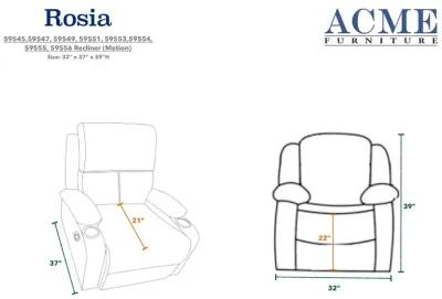 Rosia Recliner for Home or Office Use