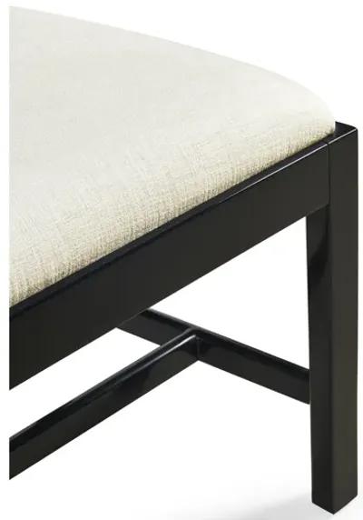 Chippendale Black Side Chair