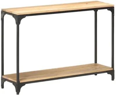 vidaXL Console Table 43.3"x11.8"x29.5" Solid Mango Wood