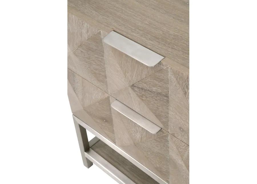 Atlas 2-Drawer Nightstand