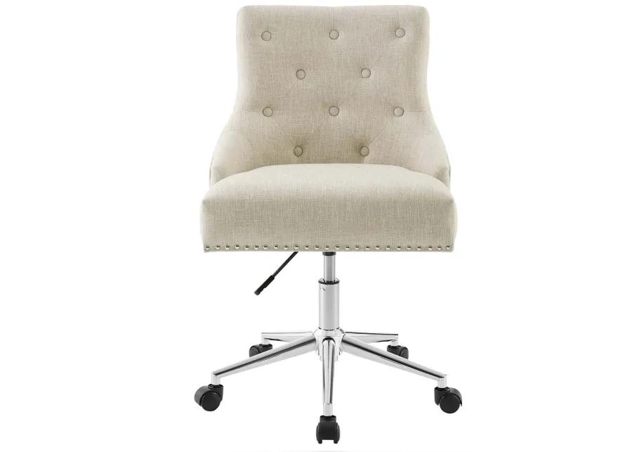 Modway Furniture - Regent Tufted Button Swivel Upholstered Fabric Office Chair