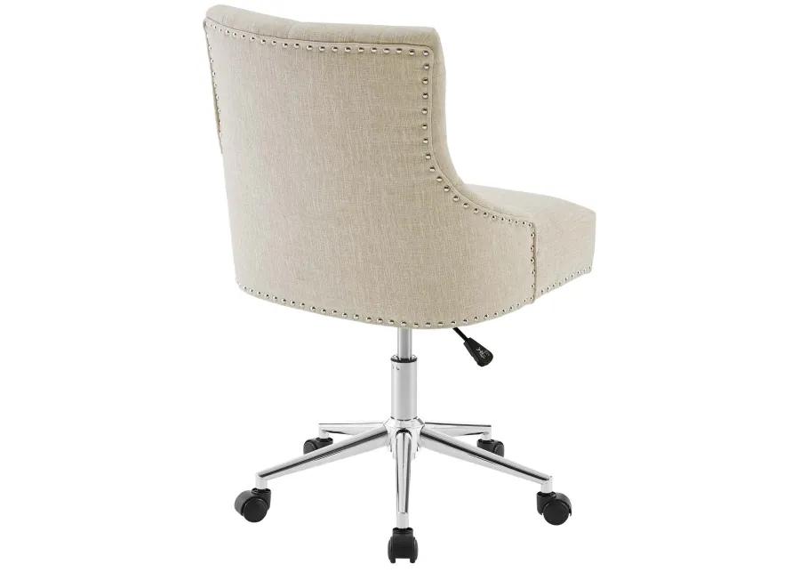 Modway Furniture - Regent Tufted Button Swivel Upholstered Fabric Office Chair