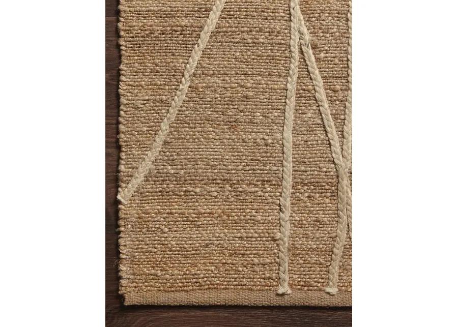 Bodhi BOD03 Natural/Ivory 5' x 7'6" Rug