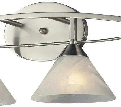 Elysburg 36'' Wide 4-Light Silver Vanity Light