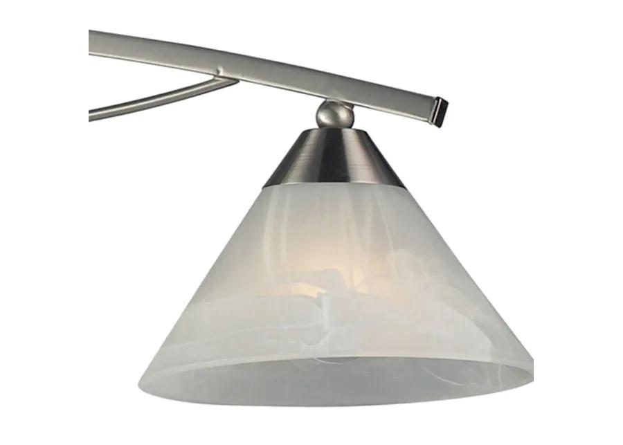 Elysburg 36'' Wide 4-Light Silver Vanity Light