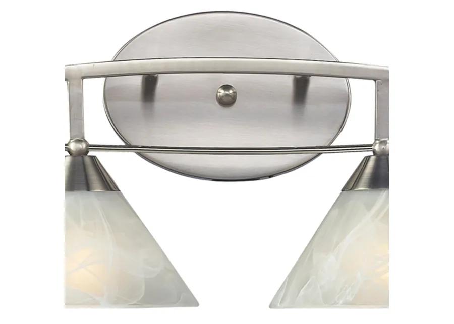 Elysburg 36'' Wide 4-Light Silver Vanity Light