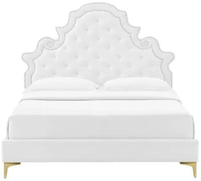 Modway - Gwyneth Tufted Performance Velvet Full Platform Bed