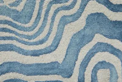 Lorrain 8920F Blue/Ivory 3'6" x 5'6" Rug