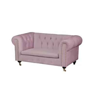 Foy Kids Couch Gold Pink