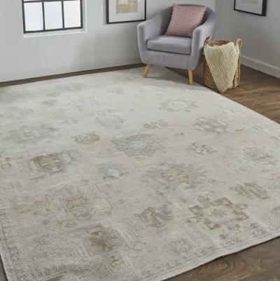 Wendover 6858F Tan/Brown 5' x 8' Rug