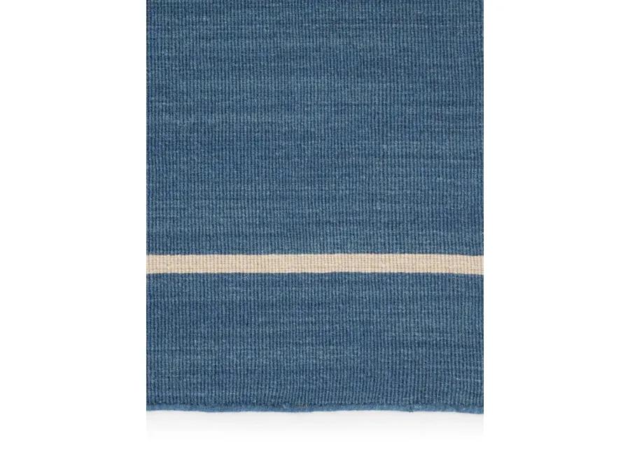 Coastal Shores Cape Cod Blue 2'6" x 8' Runner Rug