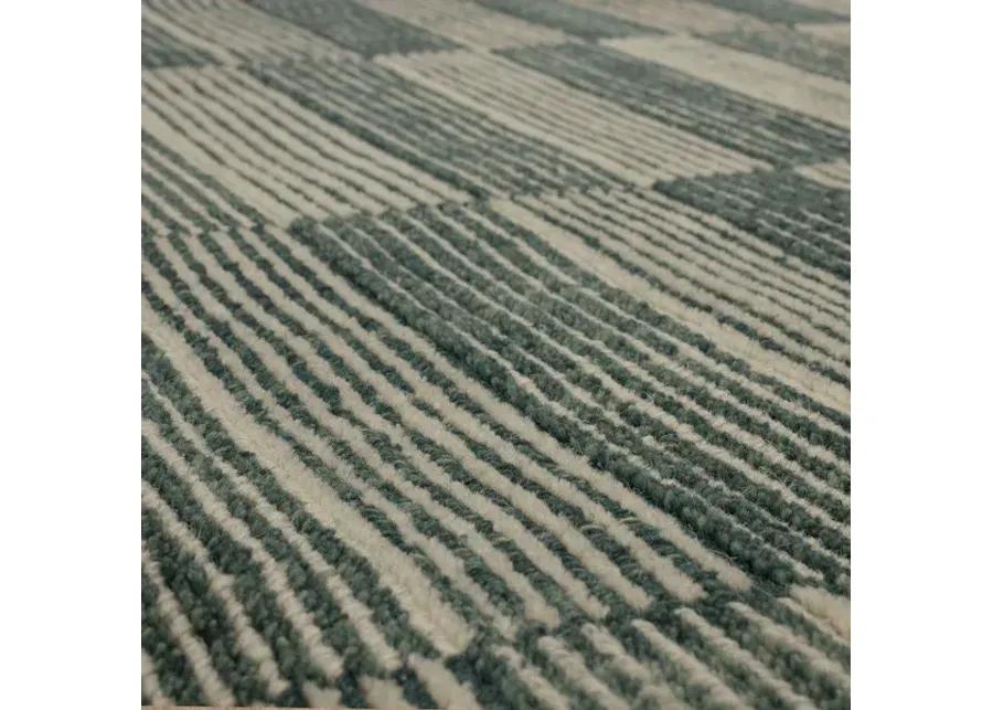 Bobby Berk Broken Stripe Broken Stripe Twilight 5' X 8' Rug