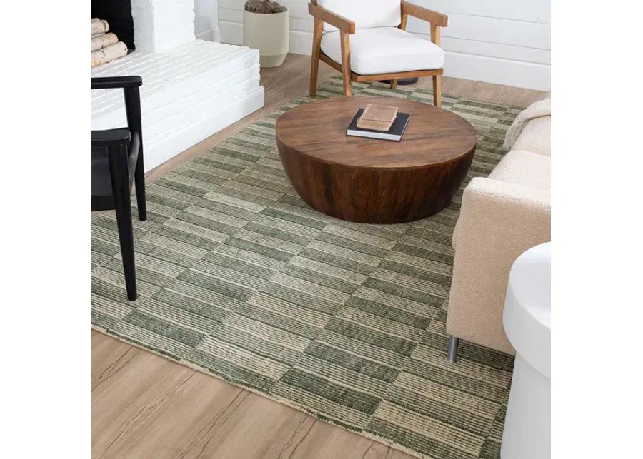 Bobby Berk Broken Stripe Broken Stripe Twilight 5' X 8' Rug