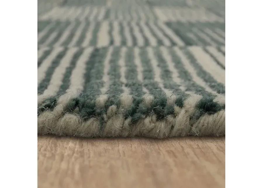 Bobby Berk Broken Stripe Broken Stripe Twilight 5' X 8' Rug