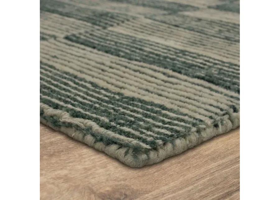 Bobby Berk Broken Stripe Broken Stripe Twilight 5' X 8' Rug