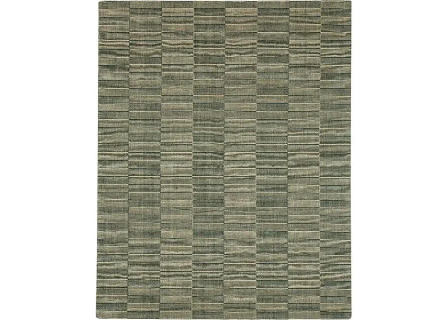 Bobby Berk Broken Stripe Broken Stripe Twilight 5' X 8' Rug