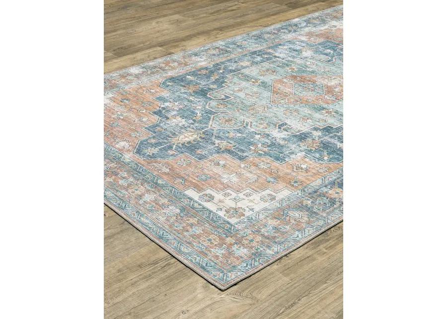 Myers Park 7'8" x 10' Rust Rug