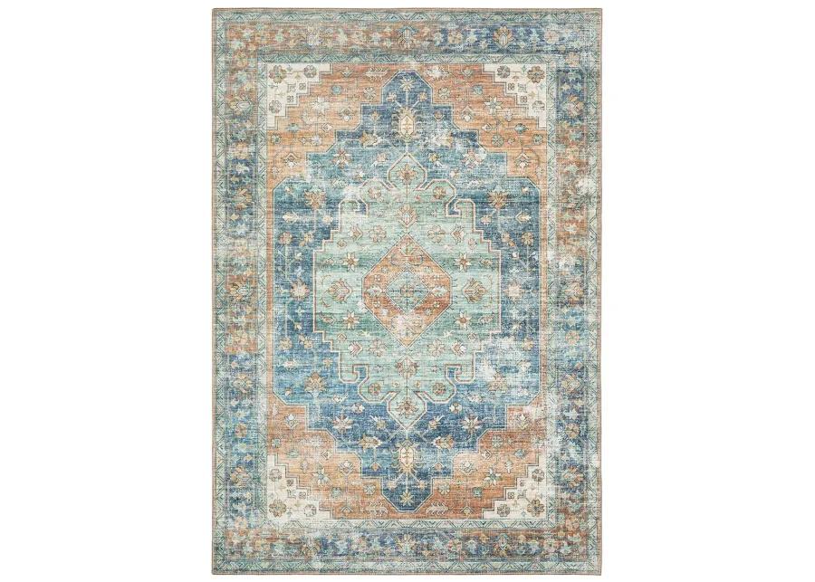 Myers Park 7'8" x 10' Rust Rug