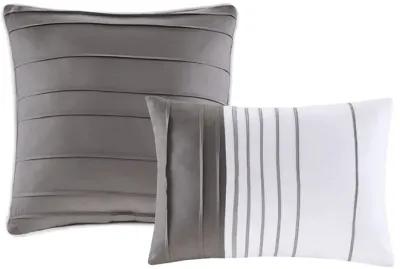 Gracie Mills Marianthi Modern Plaid Comforter Set