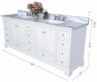 Audrey 84 in. Bath Vanity Set