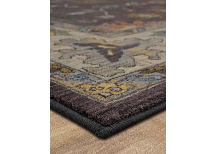 Pandora Fury Eggplant 2' 4" X 7' 10" Rug