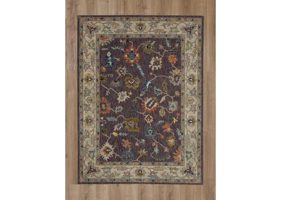 Pandora Fury Eggplant 2' 4" X 7' 10" Rug