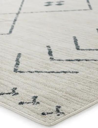 Nadine Taos White 2' x 6' Runner Rug