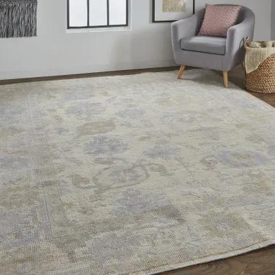 Wendover 6862F Tan/Orange/Blue 3'6" x 5'6" Rug