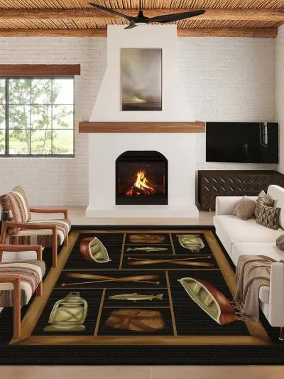 Excursion EX4 Black 3' x 5' Rug