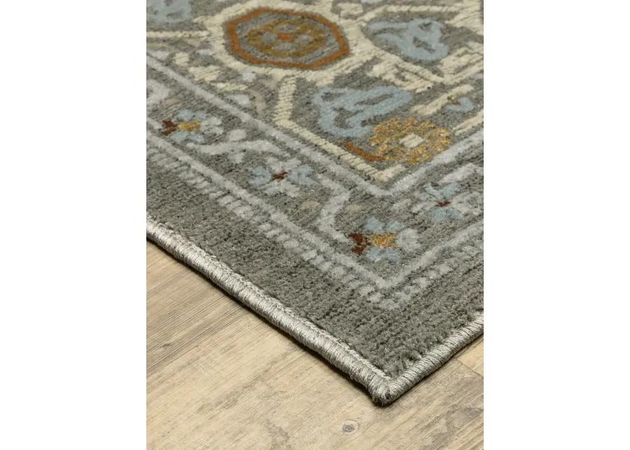 Ellington 3'10" x 5'5" Grey Rug