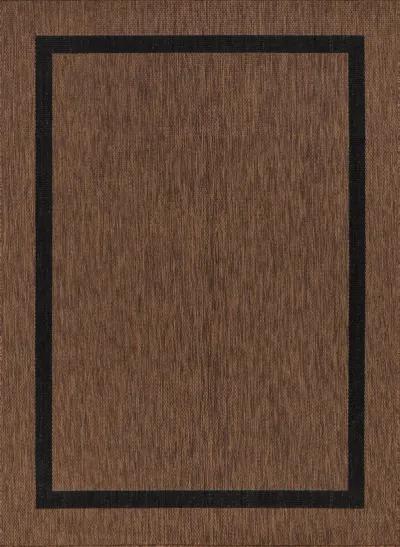 Waikiki Bordered Indoor/Outdoor Area Rug