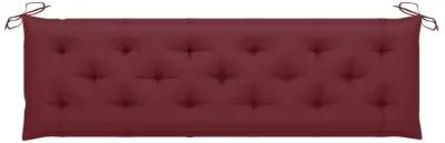 vidaXL Cushion for Swing Chair Wine Red 70.9" Fabric