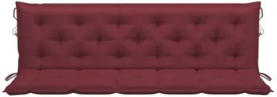 vidaXL Cushion for Swing Chair Wine Red 70.9" Fabric