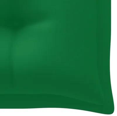 vidaXL Cushion for Swing Chair Green 78.7" Fabric