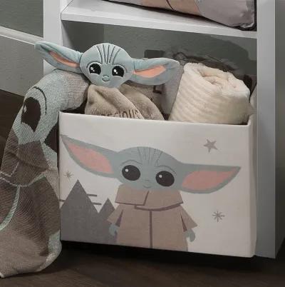 Lambs & Ivy Star Wars Grogu/Baby Yoda Foldable/Collapsible Storage Bin/Basket