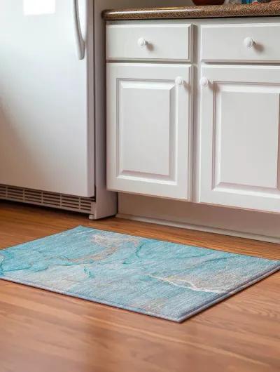 Odyssey OY7 Teal 20" x 30" Rug